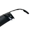 Diffuser Mercedes W204 C-Class (2007-2013) για C63 προφυλακτήρα AMG Style - μαύρο γυαλιστερό