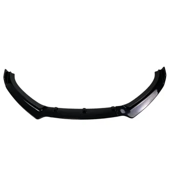 Spoiler προφυλακτήρα Audi A4 B8 (2008-2012) - μαύρο γυαλιστερό