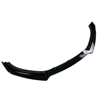 Spoiler προφυλακτήρα Audi A4 B8 (2008-2012) - μαύρο γυαλιστερό