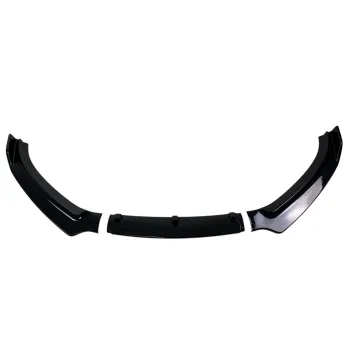 Spoiler προφυλακτήρα Audi A4 B8 (2008-2012) - μαύρο γυαλιστερό