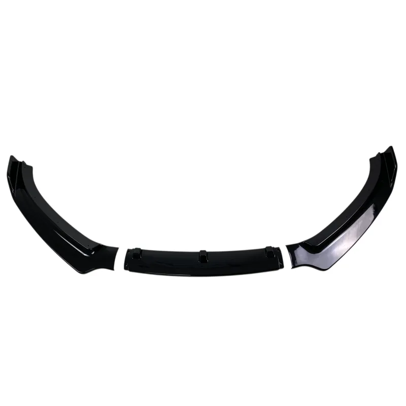 Spoiler προφυλακτήρα Audi A4 B8 (2008-2012) - μαύρο γυαλιστερό