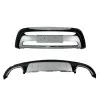 Bull - bar Hyundai Santa Fe (2010-2012) - μαύρα - σετ εμπρός και πίσω