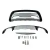 Bull - bar Hyundai Santa Fe (2010-2012) - μαύρα - σετ εμπρός και πίσω