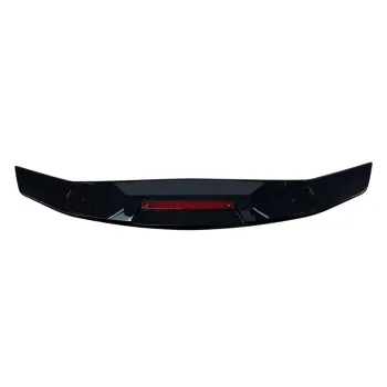 Αεροτομή οροφής universal 132.5cm με τρίτο στοπ και μήκος εγκατάστασης 80cm - μαύρη γυαλιστερή
