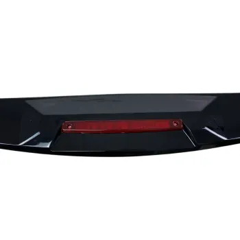 Αεροτομή οροφής universal 132.5cm με τρίτο στοπ και μήκος εγκατάστασης 80cm - μαύρη γυαλιστερή
