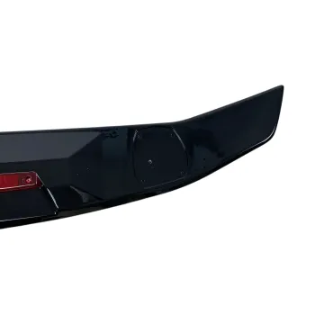 Αεροτομή οροφής universal 132.5cm με τρίτο στοπ και μήκος εγκατάστασης 80cm - μαύρη γυαλιστερή