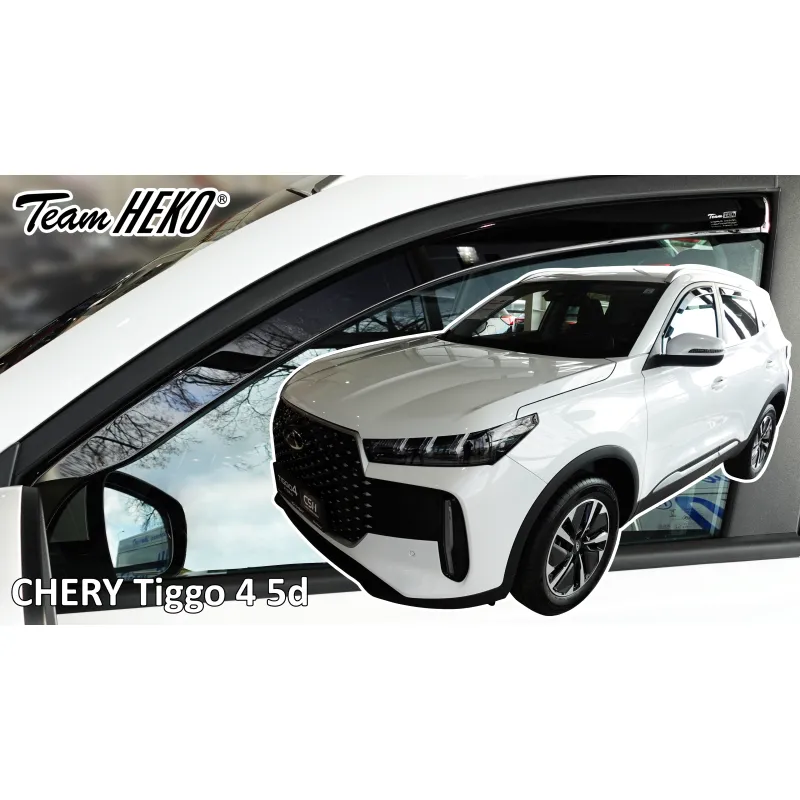 Ανεμοθραύστες Chery Tiggo 4 (2024+) - 2τμχ. εμπρός, Heko