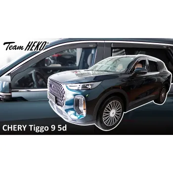 Ανεμοθραύστες Chery Tiggo 9 (2023+) - 4τμχ. εμπρός και πίσω, Heko