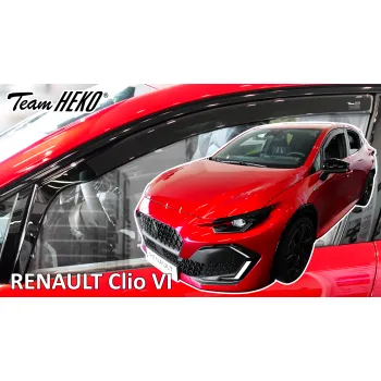 Ανεμοθραύστες Renault Clio (2025+) - 2τμχ. εμπρός, Heko