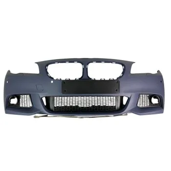 Προφυλακτήρας εμπρός BMW F10 / F11 (2011-2014) - M pack design με ανοίγματα parktronic, με πιτσιλίθρες