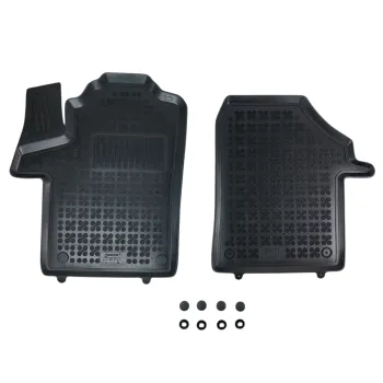 Λαστιχένια πατάκια Mercedes Vito / e-Vito W447 Van (2024+) with an extra material on the driver side τύπου σκαφάκι - 4τμχ., Rezaw Plast