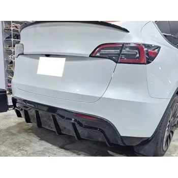 Diffuser προφυλακτήρα Tesla Model Y - μαύρο γυαλιστερό
