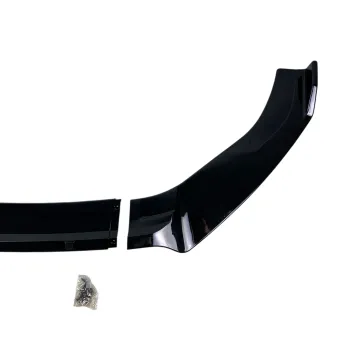 Spoiler εμπρός προφυλακτήρα για Volkswagen Golf 7 / 7.5 - μαύρο γυαλιστερό