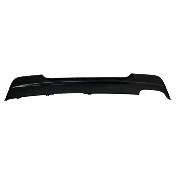 Diffuser προφυλακτήρα BMW E92 - M pack design μονό για διπλή εξάτμιση