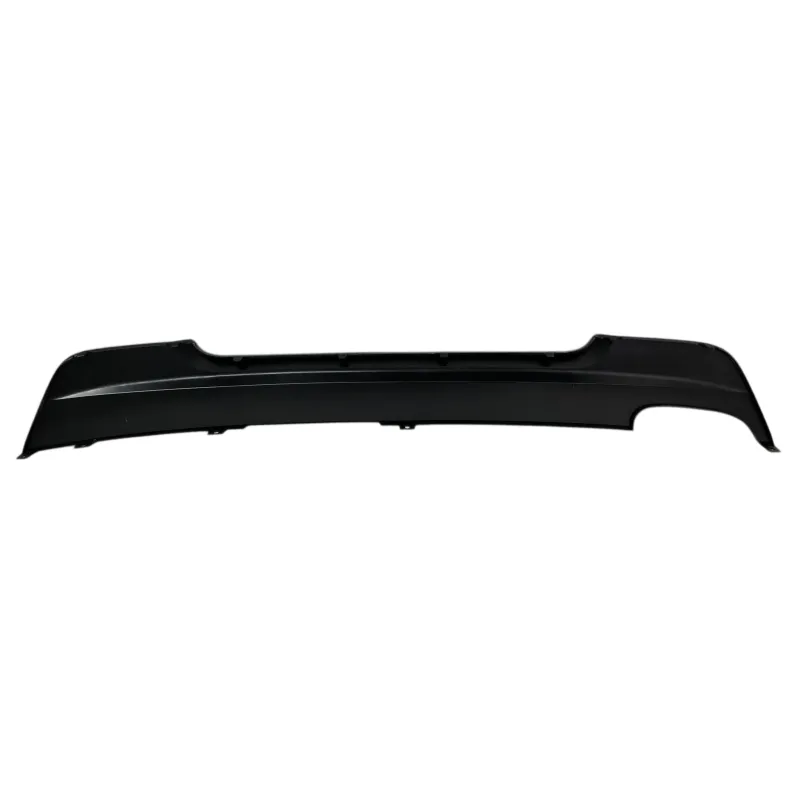Diffuser προφυλακτήρα BMW E92 - M pack design μονό για διπλή εξάτμιση