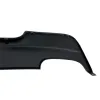 Diffuser προφυλακτήρα BMW E92 - M pack design μονό για διπλή εξάτμιση
