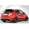 Αεροτομή οροφής Fiat 500X (2014+) - μαύρη γυαλιστερή