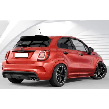 Αεροτομή οροφής Fiat 500X (2014+) - μαύρη γυαλιστερή