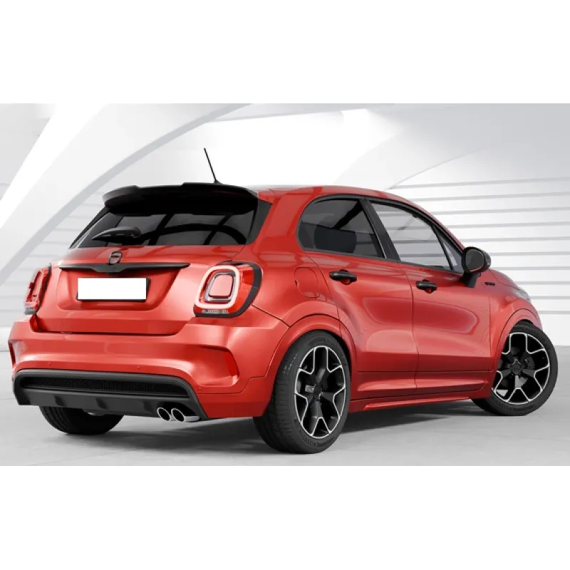 Αεροτομή οροφής Fiat 500X (2014+) - μαύρη γυαλιστερή