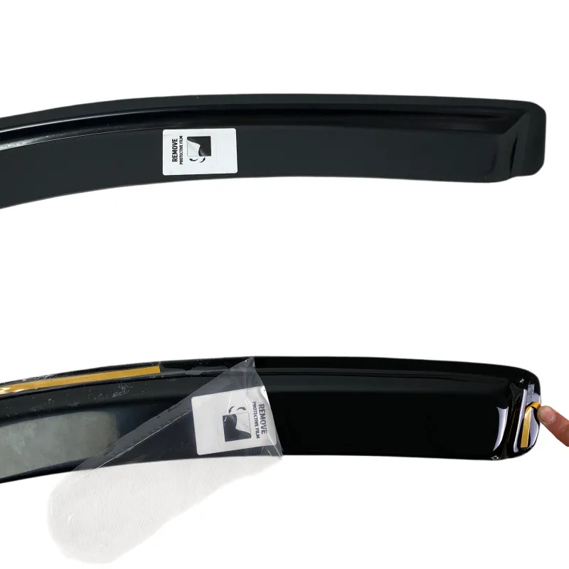 Ανεμοθραύστες Vw Passat B6 / B7 (2005-2014) sedan - 4τμχ. εμπρός και πίσω - μαύρο χρώμα