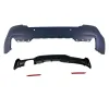 Πίσω προφυλακτήρας BMW F32 / F36 με μονό diffuser - M pack design με ανοίγματα parktronic