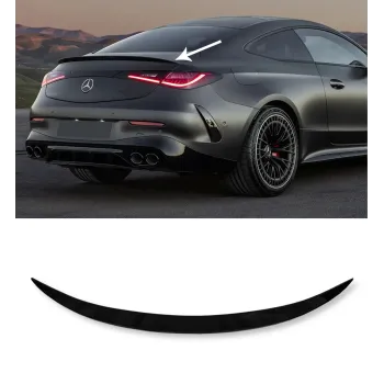 Αεροτομή πορτ μπαγκάζ για Mercedes CLE coupe (2024+) AMG Style - μαύρη γυαλιστερή