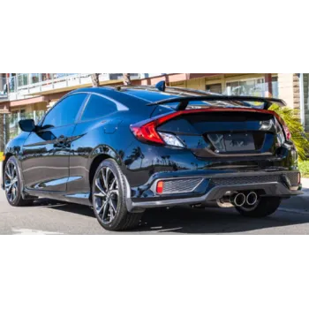 Αεροτομή πορτ-μπαγκάζ Honda Civic (2016-2020) GT Plane Style - μαύρη γυαλιστερή