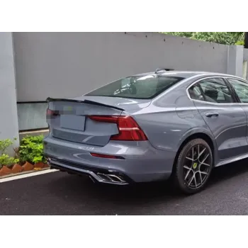Αεροτομή πορτ-μπαγκάζ Volvo S60 (2019-2022) - μαύρη γυαλιστερή