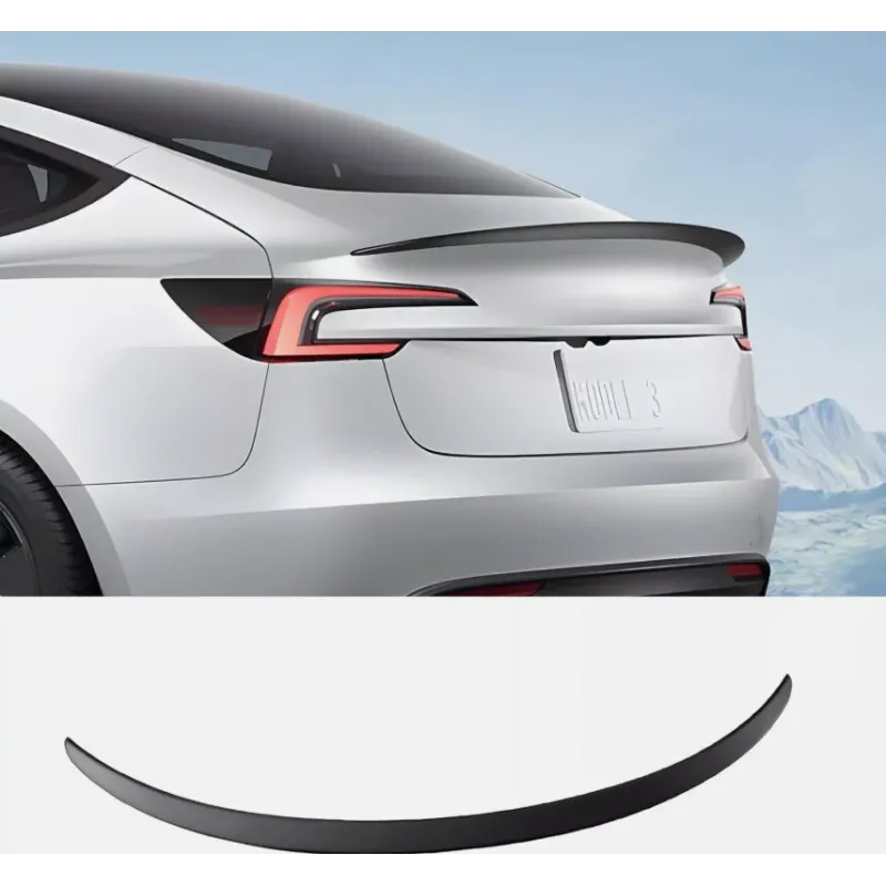 Αεροτομή πορτ-μπαγκάζ Tesla Model 3 (2017-2022) - μαύρη γυαλιστερή