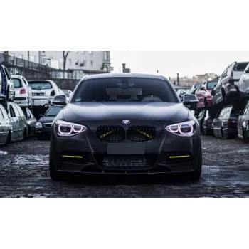 Spoiler προφυλακτήρα BMW F20 (2011-2014) M Performance Style - μαύρο γυαλιστερό