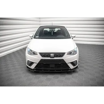 Spoiler προφυλακτήρα Seat Ibiza (2012-2017) 3πορτο FR Style - μαύρο γυαλιστερό