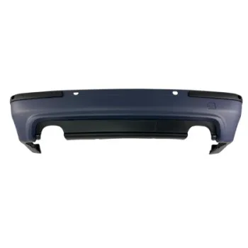 Πίσω προφυλακτήρας BMW E39 sedan με διπλό diffuser - M5 design με ανοίγματα parktronic