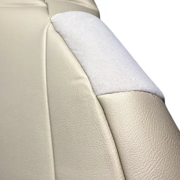 3D Δερμάτινα καλύμματα καθισμάτων Fiat Ducato (2018+) τροχόσπιτο μπεζ χρώμα - 2τμχ.
