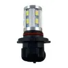 Led λάμπα HB3 με 16 led και προτζέκτορα - 1τμχ.