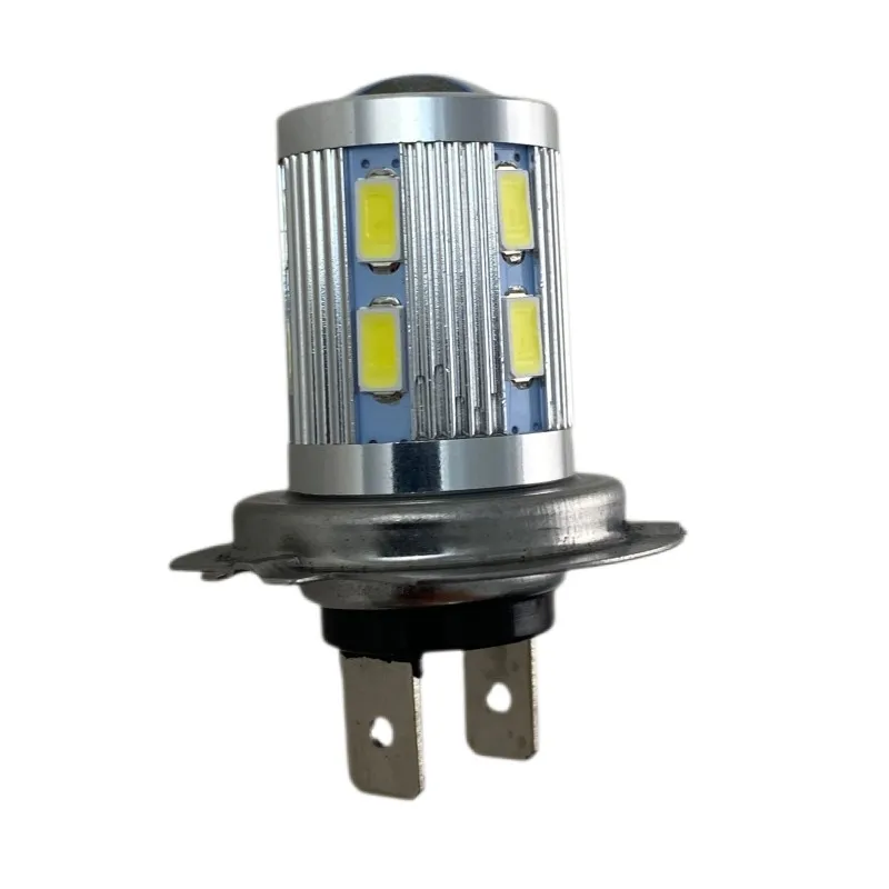 Led λάμπα H7 με 16 led και προτζέκτορα - 1τμχ.