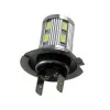 Led λάμπα H7 με 16 led και προτζέκτορα - 1τμχ.