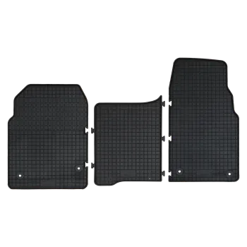 Λαστιχένια πατάκια Vw Transporter T7 (2024+) 3θέσιο - 3τμχ., Petex