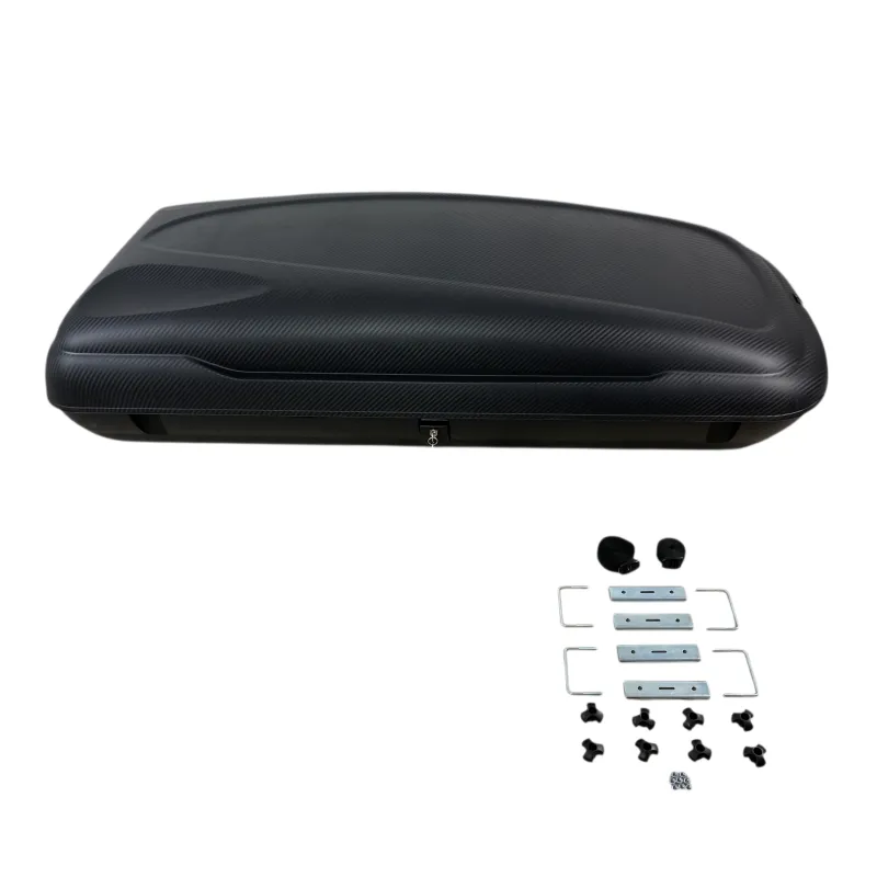 Μπαγκαζιέρα Art Plast 200x79x38cm με κλειδί 480 λίτρα carbon με διπλό άνοιγμα- 1τμχ.
