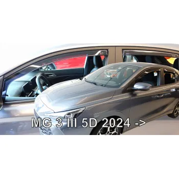 Ανεμοθραύστες MG 3 (2024+) - 4τμχ. εμπρός και πίσω, Heko