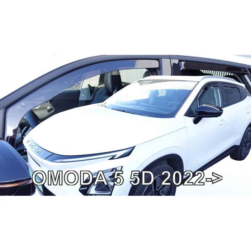 Ανεμοθραύστες Omoda 5 (2022+) - 4τμχ. εμπρός και πίσω, Heko