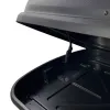 Μπαγκαζιέρα οροφής Junior FL 125x90x34cm με μονόπλευρο άνοιγμα και κλειδί, 320 λίτρα - μαύρη