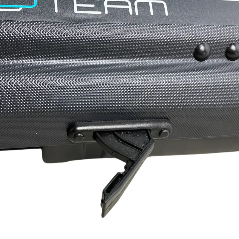 Μπαγκαζιέρα οροφής Junior FL 125x90x34cm με μονόπλευρο άνοιγμα και κλειδί, 320 λίτρα - μαύρη