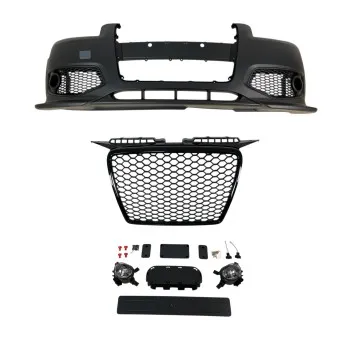 Προφυλακτήρας εμπρός Audi A3 8P (2005-2008) - RS Design με μαύρη γυαλιστερή μάσκα