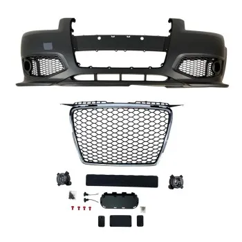 Προφυλακτήρας εμπρός Audi A3 8P (2005-2008) - RS design με πλαίσιο χρωμίου