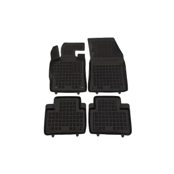 Λαστιχένια πατάκια Citroen C5 X (2021+) all models and Plug-in Hybrid (PHEV) / Peugeot 408 (2023+) petrol, Plug-in Hybrid (PHEV), not for Hybrid (MHEV) τύπου σκαφάκι - 4τμχ., Rezaw Plast