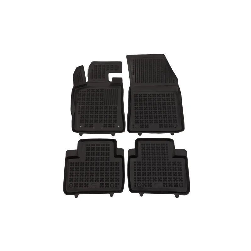 Λαστιχένια πατάκια Citroen C5 X (2021+) all models and Plug-in Hybrid (PHEV) / Peugeot 408 (2023+) petrol, Plug-in Hybrid (PHEV), not for Hybrid (MHEV) τύπου σκαφάκι - 4τμχ., Rezaw Plast