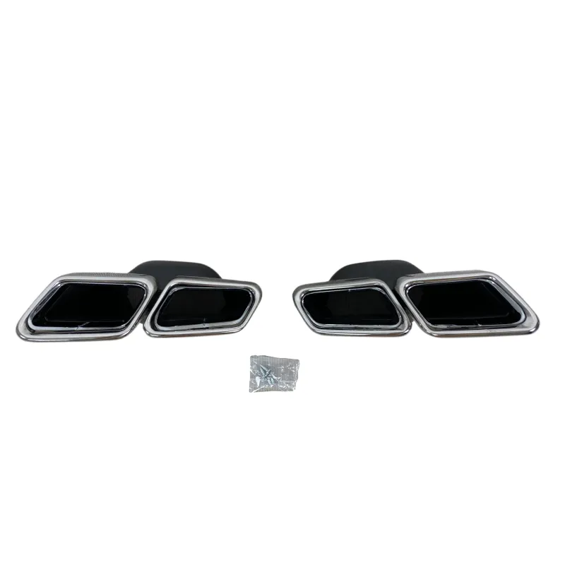Μπούκες εξάτμισης E-Class W212 / S-Class W222 - χρωμίου