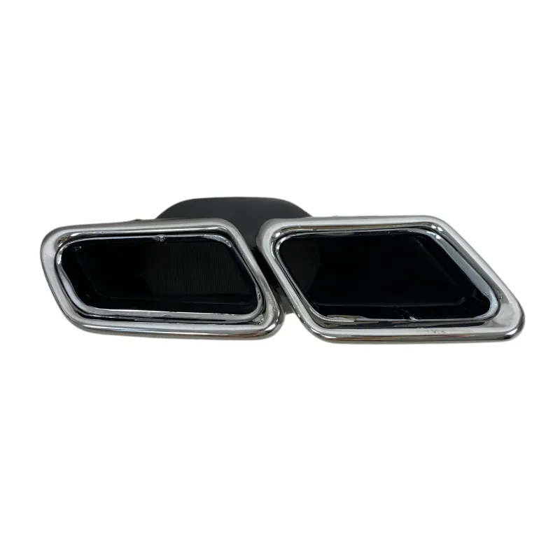 Μπούκες εξάτμισης E-Class W212 / S-Class W222 - χρωμίου