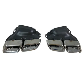 Μπούκες εξάτμισης E-Class W212 / S-Class W222 - χρωμίου