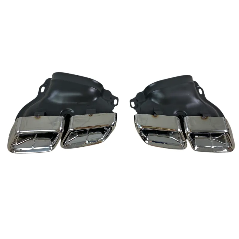 Μπούκες εξάτμισης E-Class W212 / S-Class W222 - χρωμίου